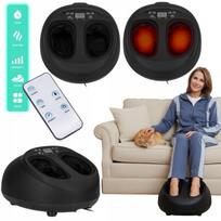 Pėdų masažuoklis Shiatsu, 3 masažo režimai, šildymas, nuotolinio valdymo pultas, 40 W