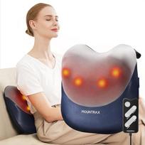 Nugaros masažuoklis MOUNTRAX su šildymo funkcija, shiatsu pagalvė