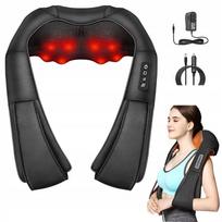 Kaklo ir nugaros masažuoklis su šilumos funkcija SHIATSU PRO +