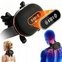 BIONIC belaidis kaklo ir pečių masažuoklis su šildymu, 3 nugaros masažo lygiai