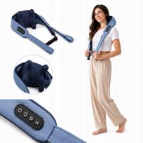 Belaidis 3D Shiatsu kaklo ir nugaros masažuoklis