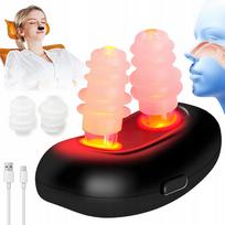 Nosies fizioterapijos prietaisas su USB įkrovimu, RED LIGHT