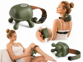 Belaidis pečių ir kaklo masažuoklis „Strong Massager“ su spaudimo pagalvėlėmis