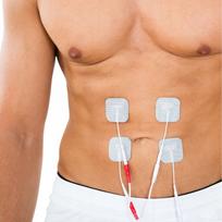 Elektrostimuliatoriaus geliniai elektrodai 4 vnt., TENS/EMS, PIN2