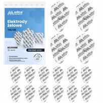 Elektrostimuliacijos geliniai elektrodai TENS/EMS, 16 vnt., 7,4×4,5 cm