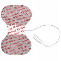 Elektrodų gelis ECOSTIM drugelio formos, 15x9 cm, TENS terapijai, stuburui, su PIN jungtimi