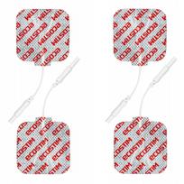 Medicininiai lipnūs TENS gelio elektrodai ECOSTIM, 5x5 cm, 4 vnt., PIN