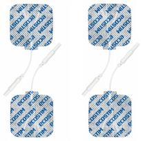TENS saviklijuojamos gelio elektrodai ECOSTIM, 5x5 cm, 4 vnt.