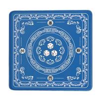 Mahjong Table 80x80cm Material Slip Rubber Backing Square Pad with Locking for Card Table Board Room One Size gray