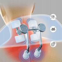 Kojų ir kaklo masažuoklis BIONIC 3D su šildymu