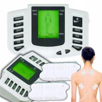 Elektrostimuliatorius TENS/EMS rinkinys XXL, 16 elektrodų