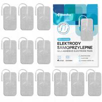 Elektrodų gelio pagalvėlės TENS/EMS, 5x9 cm, 12 vnt.