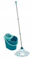 Grindų šluota LEIFHEIT su kibiru ir centrifuga, 12 l, 120 cm