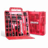 Atsuktuvų antgalių rinkinys, 99 vnt., Torx, Hex, PZ, S2 plienas
