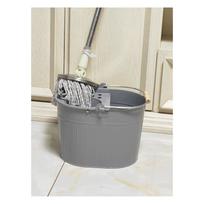 Plieninis grindų plovimo kibiras 13 l