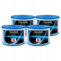 Baseino filtras POOLPURE PureSpa 11692, 4 vnt., tinka spa