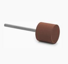 Cilindrinis poliravimo šepetėlis metalui, raudonai rudos spalvos, HP 14x12 mm
