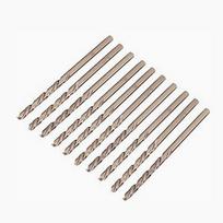 Metalo grąžtų rinkinys COBALT M35 HSS CO, 10 vnt.