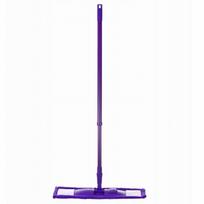 Grindų šluostė su kotu Hit, mikropluošto, violetinė