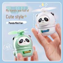 Cartoon Mini Portable USB Handheld Fan CN plug (adapter included) white