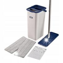 Grindų plovimo rinkinys CleanAid Formosa 2 su 360° šluoste, kibiru ir 155 cm kotu