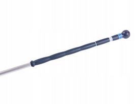 Teleskopinis ergonomiškas kotas, 105–190 cm, mėlynas