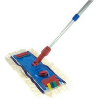 Medvilninis grindų šluostės komplektas Speedy, 40 cm, su teleskopiniu kotu