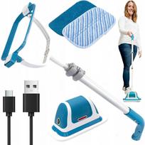 Valymo šepetys su teleskopine rankena ir 180° pasukimu, VIBRATION SCRUBBER