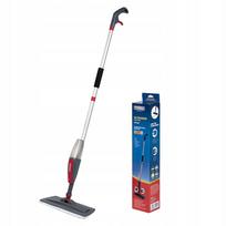 Grindų šluota su purkštuvu ir talpa, ergonomiška