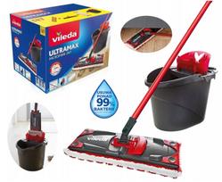 Grindų plovimo rinkinys Vileda Ultramax su 10 l kibiru ir 35 cm plovimo šluoste