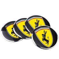 4 vnt. / rinkinys 56 mm Asilo automobilio automobilio rato centro apdailos stebulės emblemos emblemos logotipo dangtelio dangtelis juoda
