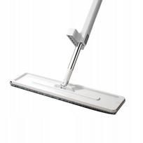 Plokščias grindų šluostas, 45 cm, su 360° sukimu, be kibiro