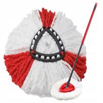 Vileda Turbo sukamų grindų šluotos atsarginė galvutė, 14 cm