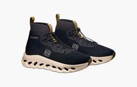 3MG10835483 LOEWE A On Cloudtilt Hi  Black/Oatmeal/Olive 11.5 black