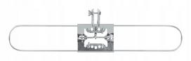 Metaliniai grindų šluotos rėmai TTS DUST, 60 cm, 2 vnt.