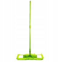 Grindų šluota su teleskopine kotu, 125–75 cm