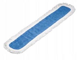 Mikropluošto grindų šluostė Duotex su Velcro tvirtinimu, mėlyna, 47 cm