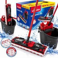 Grindų plovimo šluota su XL kibiru ir spaudimo mechanizmu ULTRAMAX XXL