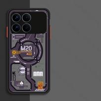 For Xiaomi POCO F8 Pro Case Unique Machine Style Matte Silicone PC Shockproof Protector Case POCO F8 Pro Cover POCO F8 Ultra Poco F8 ultra