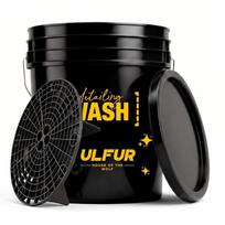 Plovimo kibiras su separatoriumi ir dangčiu RINSE&WASH ULFUR 20 l, juodas
