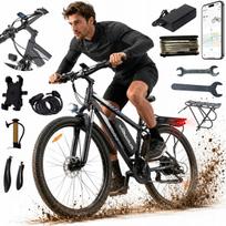 Elektrinis dviratis 29", 1000W, 48V 20Ah, iki 120 km, 50 km/val., SHIMANO-21S, su programėle