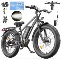 Elektrinis suaugusiųjų dviratis, 1500W, 20Ah, 50 km/h, 120 km, bekelės, su Shimano sistema