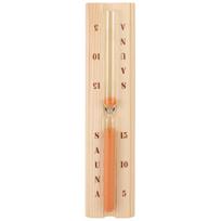 Pine Sauna Hourglass Clock Accurate Heat Resistant Wooden Sand Timer for Spa Bath beige