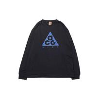 Nike ACG T Shirts Men's Crew Neck Moderate Straight Fit BQ7203-011 S black