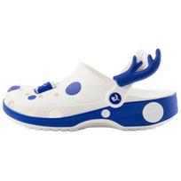 Crocs X Luckin Coffee Fashion Trend Clogs Unisex Footwear White Blue 214518-90H 38-39 white