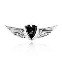 3D Metal Wings Stying Car Trunk Fender Emblem Stickers For Opel Corsa Astra Insignia Vectra Zafira Meriva Mokka Grandland Vivaro Bj5