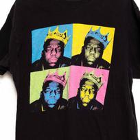 Notorious B.I.G Graphic Tee: Classic Rap Tee Faded Black (Fits Mens M) XL yellow