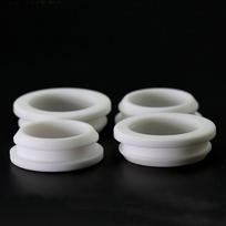 4Pcs Silicone Rubber Rubber Plug Hole Grommet Electrical Wire Gasket Kit  Electrical Box Cable Pipe Dia 11mm x ID 8mm balta
