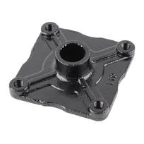 2pcs 23 Tooth Spline 4 Stud Wheel Rear Axle Hub Fit for 110CC 150CC Quad Bike ATV Dune Go Kart black