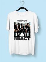 Pussycat Dolls  React Short Sleeve White Men S234XL TShirt    KK273 Unisex T-Shirt S black